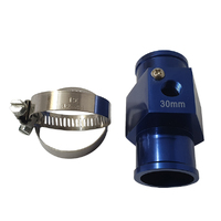 RADIATOR HOSE T PIECE BLUE 30MM ID