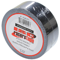 ISC Standard Duty Tape Black 2" Wide x 90-Ft. Roll