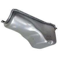 RTS Oil Pan Sump, Steel, Raw Finish, Replacement, For Ford Falcon 302,351 Cleveland, Each