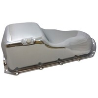 RTS Oil Pan Sump, Steel Raw Finish Replacement, For Pontiac V8 301, 455, Each