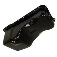 RTS Oil Pan Sump, Steel, Black Finish, Replacement, SB For Ford Falcon 351 Windsor, Each