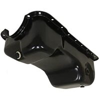 RTS Oil Pan Sump Steel Black Finish Standard SB For Ford Mustang 302 5.0L Dual Sump