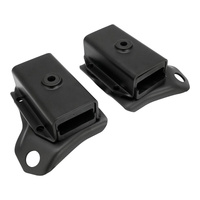 RTS OE Rear Leaf Spring Differential and Shock Absorber Mounting Plate Kit With Rubber Insulators as Original GT Falcon - Will Fit All Models 67-78