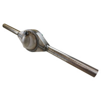 RTS Rear Axle Housing For Ford 9in. Fabricated Steel 60 in. Overall Length 3.00 in. Tube with Studs Billet Filler and drain plug