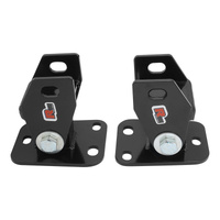 RTS Power Mount Engine Mount Replacement Holden V8 HQ-WB Torana LH-LX Black/Black Polyurethane  Set