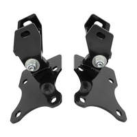 RTS Power Mount Engine Mount Engine Swap GM LS Into Torana LH-LX Black/Black Polyurethane  Set