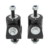 RTS Power Mount Engine Mount Replacement GM LS Commodore VT-VZ Black/Black Polyurethane  Set