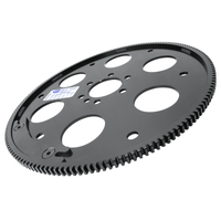 RTS Transmission Flexplate SFI Black Premium Series TH350/400 700R4 and 4L80E 168-Tooth Int & Ext Bal 2-Piece RMS For Holden Chevrolet Each