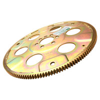 RTS Transmission Flexplate SFI 29.1 Gold Zinc SB For Chevrolet 153 Tooth - External - 1-piece rear seal