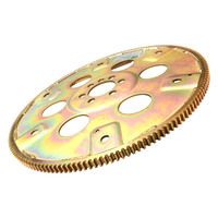 RTS Transmission Flexplate SFI 29.1 Gold Zinc SB For Chevrolet 168 Tooth - External - 1-piece rear seal