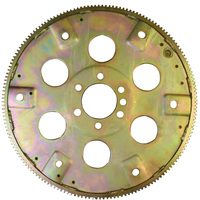 RTS Transmission Flexplate, Gold Zinc SB Chevrolet 400ci , 168 Tooth External, Balance, Each