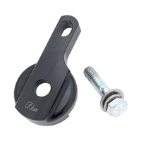 RTS Transmission Trans Brake Solenoid Bracket Suits Ford C4 C10 Push Fit Solenoid Billet Black Each