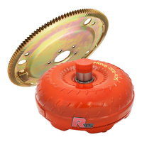 RTS Stalker 12.75'' High Stall Torque Converter & Flexplate Kit Ford SB or BB C6 External Bal 1.375'' Pilot 2500-2800 550HP Kit