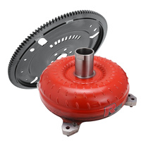 RTS Bandit Billet Plus 9.5'' High Stall Torque Converter & Flexplate Package SB Ford C4 26 Spline 3200-3600 Stall 850HP 164th Flexplate Each