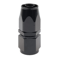 Raceworks cutter hose fitting AN-8 straight RWF-101-08BK