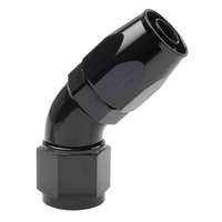 Raceworks Cutter Hose Fitting AN-8 45 Deg RWF-102-08BK