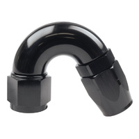 Raceworks Cutter Hose Fitting AN-8 150 Deg RWF-105-08BK