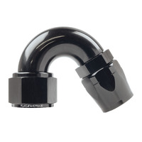 Raceworks Cutter Hose Fitting AN-16 150 Deg RWF-105-16BK