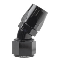 Raceworks Cutter Hose Fitting AN-12 30 Deg RWF-107-12BK