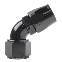 Raceworks Cutter Hose Fitting AN-10 60 Deg RWF-108-10BK