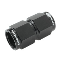 Raceworks Fitting Female To Female Swivel AN-4 Straight RWF-131-04BK