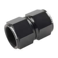 Raceworks Fitting Female To Female Swivel AN-12 Straight RWF-131-12BK