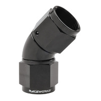 Raceworks Fitting Female To Female Swivel AN-10 45 Deg RWF-132-10BK