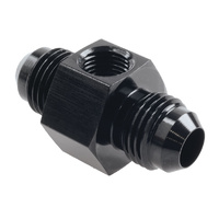 Raceworks Fitting AN-6 Male To Male With 1/8'' NPT Port RWF-141-06BK