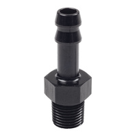 Raceworks Fitting Male NPT 1/8'' To 1/4'' (AN-4) Barb RWF-421-02-04BK