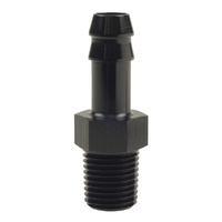 Raceworks Fitting Male NPT 1/4'' To 1/4'' ( AN-4) Barb RWF-421-04-04BK