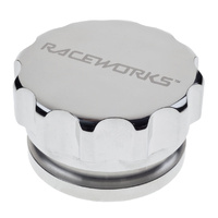 Raceworks Fitting Weld On Aluminum Filler With Polished Female Cap 2In RWF-460-32-A