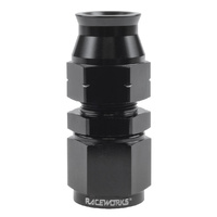 Raceworks Female AN-6 To 3/8'' Straight Tube Adapter RWF-619-06-06BK