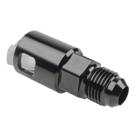 Raceworks Fitting AN-6 To 3/8'' Female EFI Quick Connect RWF-715-06-06BK
