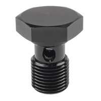 Raceworks Fitting Alloy Banjo Bolt M12X1.25 (20mm) RWF-723-06ABK