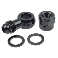 Raceworks Fitting Alloy AN-6 Banjo Set Suit 044 Pump RWF-724-044-06BK