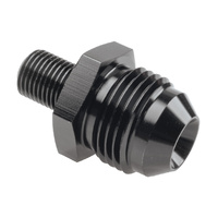 Raceworks Fitting Metric Male M10X1.0 To Male Flare AN-8 RWF-729-08BK