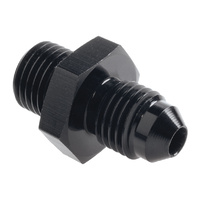 Raceworks Fitting Metric Male M12X1.0 To Male Flare AN-4 RWF-730-04-01BK