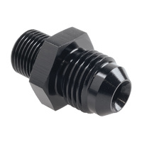 Raceworks Fitting Metric Male M12X1.0 To Male Flare AN-6 RWF-730-06-01BK