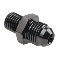 Raceworks Fitting Metric Male M12X1.5 To Male Flare AN-4 RWF-731-04BK