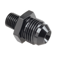 Raceworks Fitting Metric Male M12X1.5 To Male Flare AN-10 RWF-731-10BK
