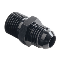 Raceworks Fitting Metric Male M16X1.5 To Male Flare AN-6 RWF-733-06BK