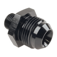 Raceworks Fitting Metric Male M16X1.5 To Male Flare AN-12 RWF-733-12BK