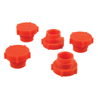 Raceworks Fitting AN-4 Plastic Plug 5-Pack RWF-806-04PL