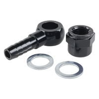 Raceworks Fitting Alloy 5/16'' Barb (AN-5) Banjo Set Suit 044 Pump RWF-807-044-05BK