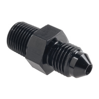 Raceworks Fitting AN-3 Male Flare To NPT 1/8'' Straight RWF-816-03BK