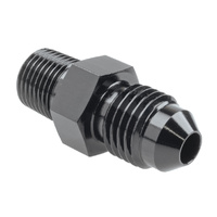 Raceworks Fitting AN-4 Male Flare To NPT 1/8'' Straight RWF-816-04BK