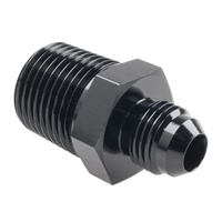 Raceworks Fitting AN-6 Male Flare To NPT 1/2'' Straight RWF-816-06-08BK