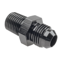 Raceworks Fitting AN-6 Male Flare To NPT 1/4'' Straight RWF-816-06BK
