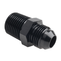 Raceworks Fitting AN-8 Male Flare To NPT 1/2'' Straight RWF-816-08-08BK
