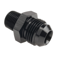 Raceworks Fitting AN-10 Male Flare To NPT 3/8'' Straight RWF-816-10-06BK